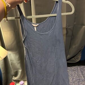 Madewell Slate Blue Tank Top